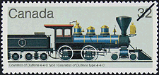 Timbre de 1984 - Countess of Dufferin type 4-4-0 - Timbre du Canada